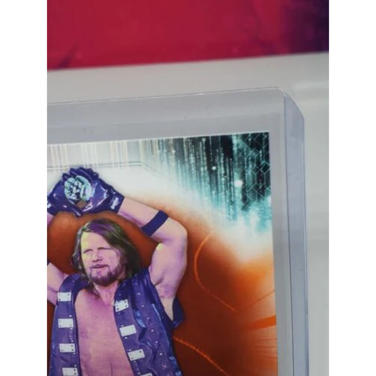AJ STYLES 2021 TOPPS WWE ORANGE SP #/50 Fresh Pull