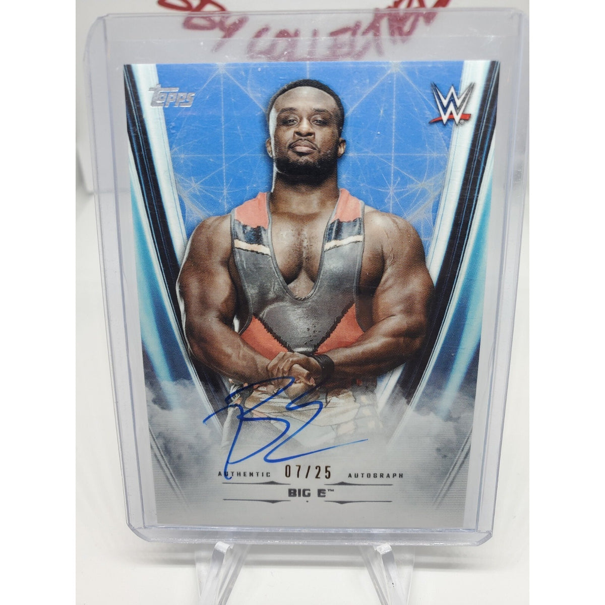 2020 Topps WWE Undisputed Autographs Silver #A-BE Big E #/25 JA