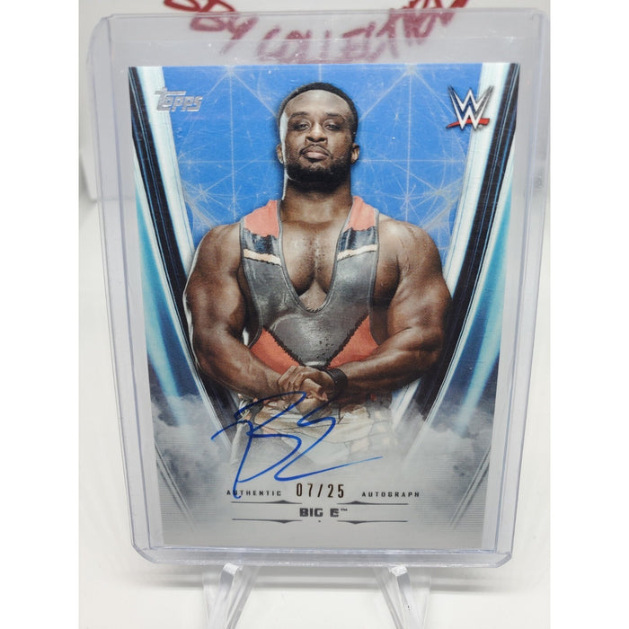 2020 Topps WWE Undisputed Autographs Silver #A-BE Big E #/25 JA