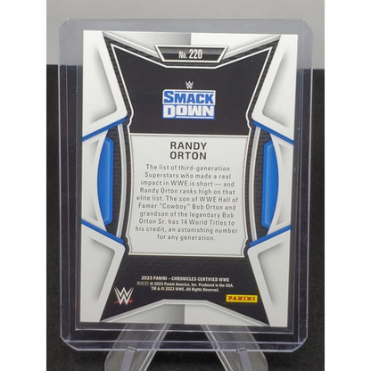 2023 Panini Chronicles WWE - Certified Pink #220 Randy Orton /199