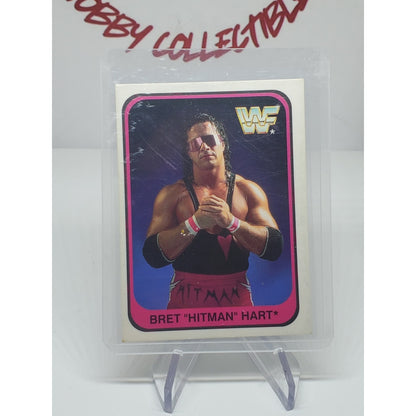 1991 Merlin WWF - Bret Hart #122 Italian