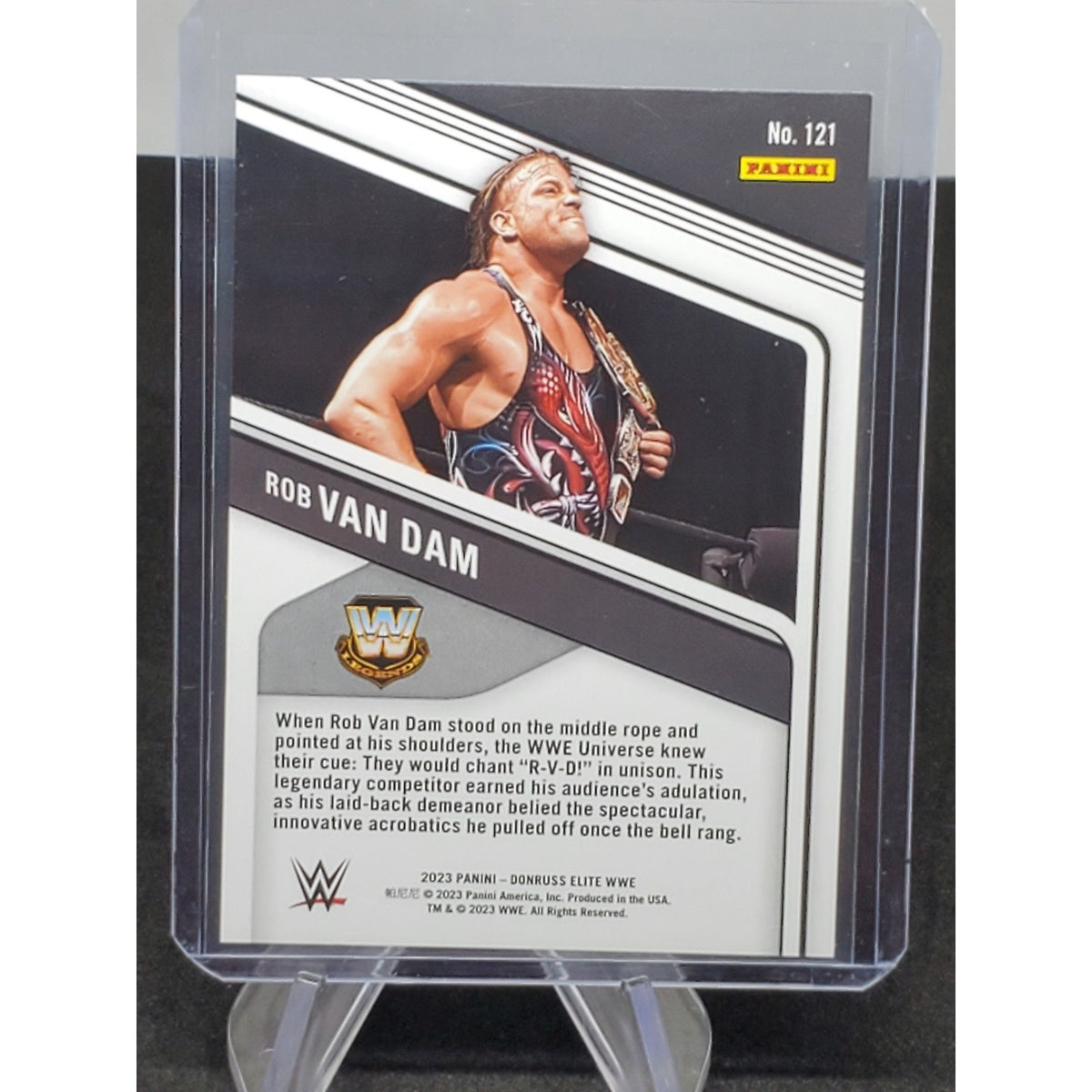 Rob Van Dam 2023 Panini Donruss Elite WWE Blue /80