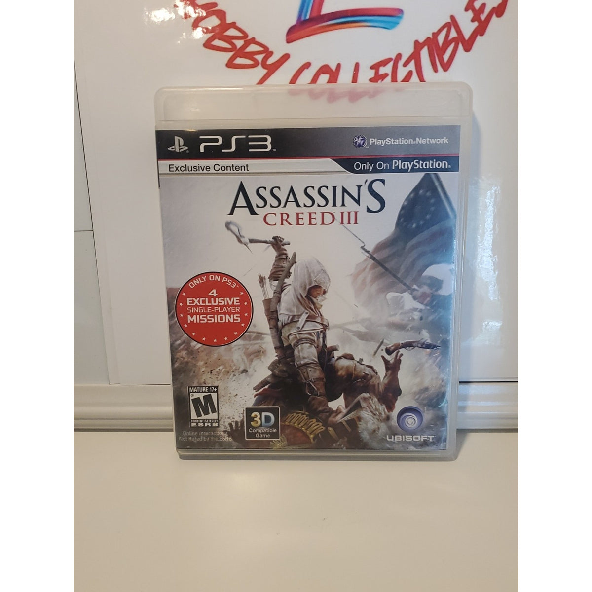 Assassin’s Creed III 3 Ubisoft Sony Playstation 3 PS3 Authentic