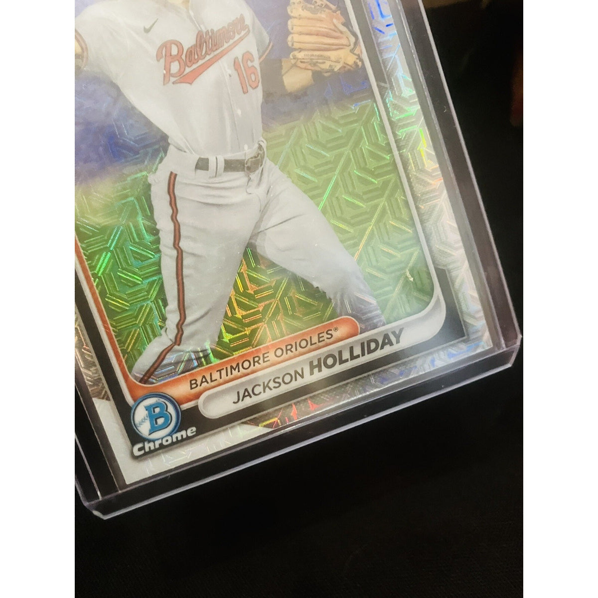 2024 Bowman Chrome Mega "Mojo Refractor" Jackson Holliday #BCP-47 Pack Fresh