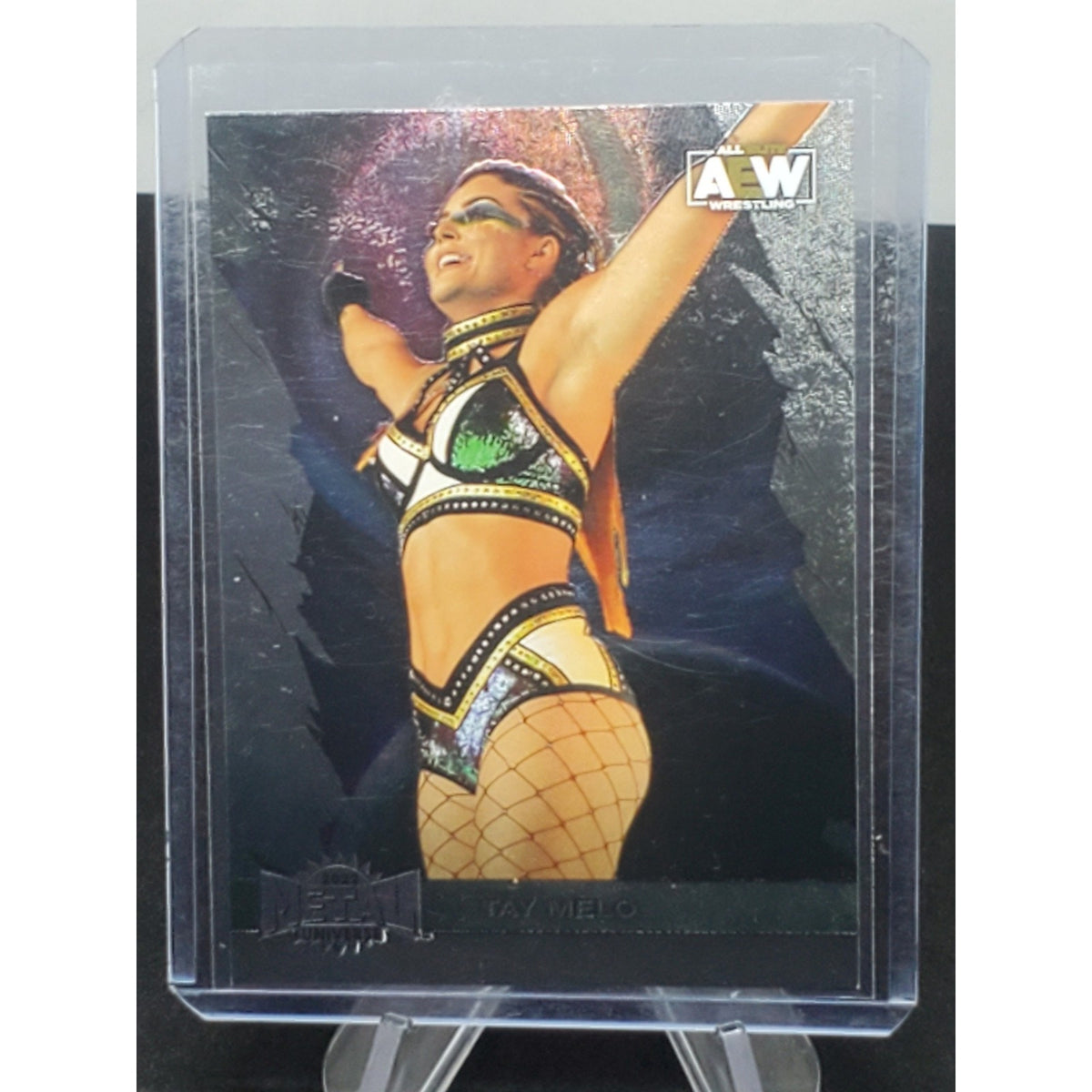 TAY MELO 2022 Upper Deck AEW SkyBox Metal Universe #23