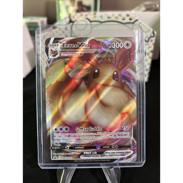 Pokémon TCG Eevee VMAX Sword & Shield SWSH087 Holo Promo - Pack Fresh New