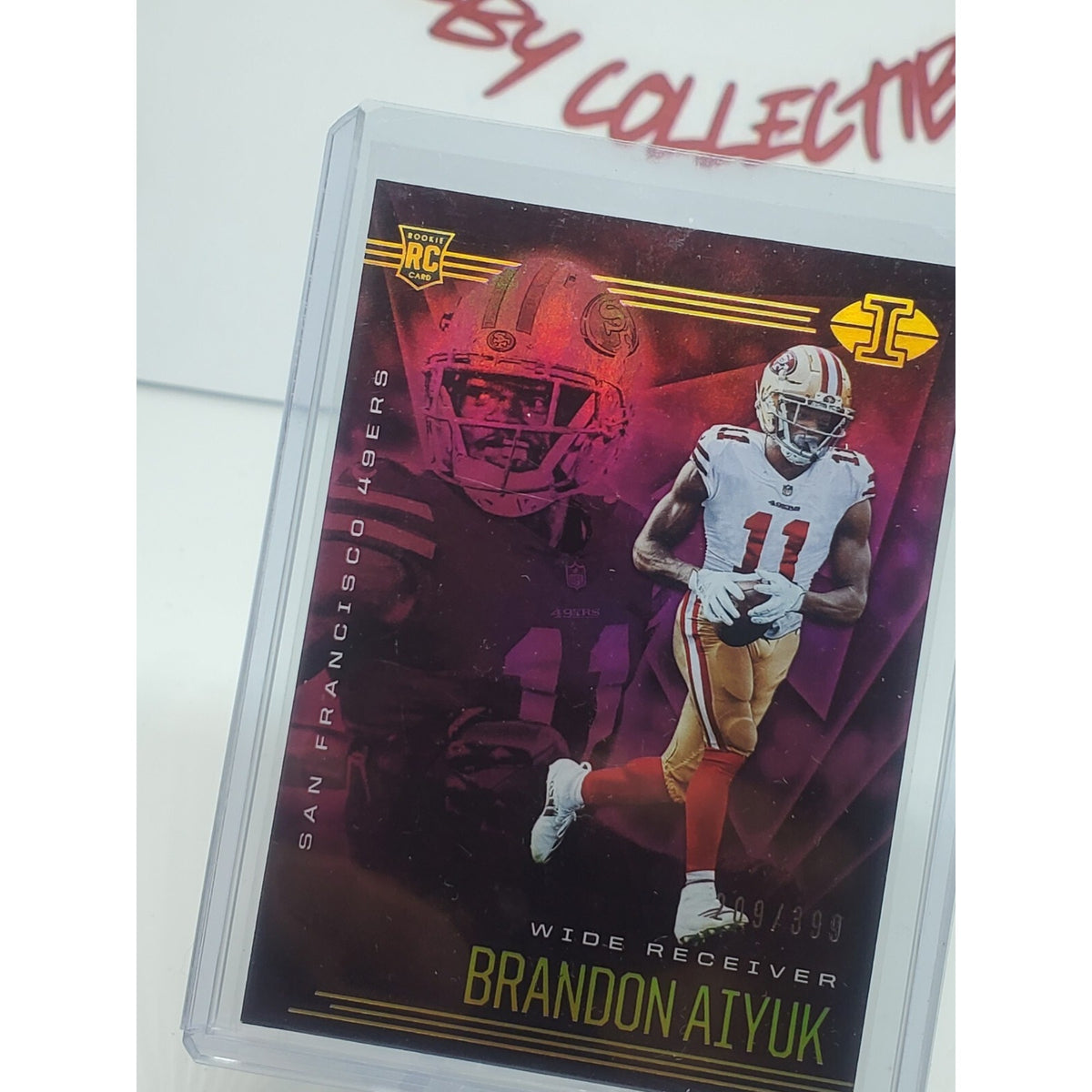 BRANDON AIYUK 2020 ILLUSIONS FOOTBALL ROOKIE PINK 49ERS RC /399