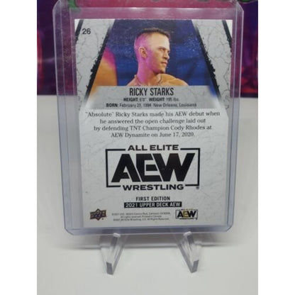 2021 Upper Deck AEW All Elite Wrestling Dynamite Ricky Starks #26