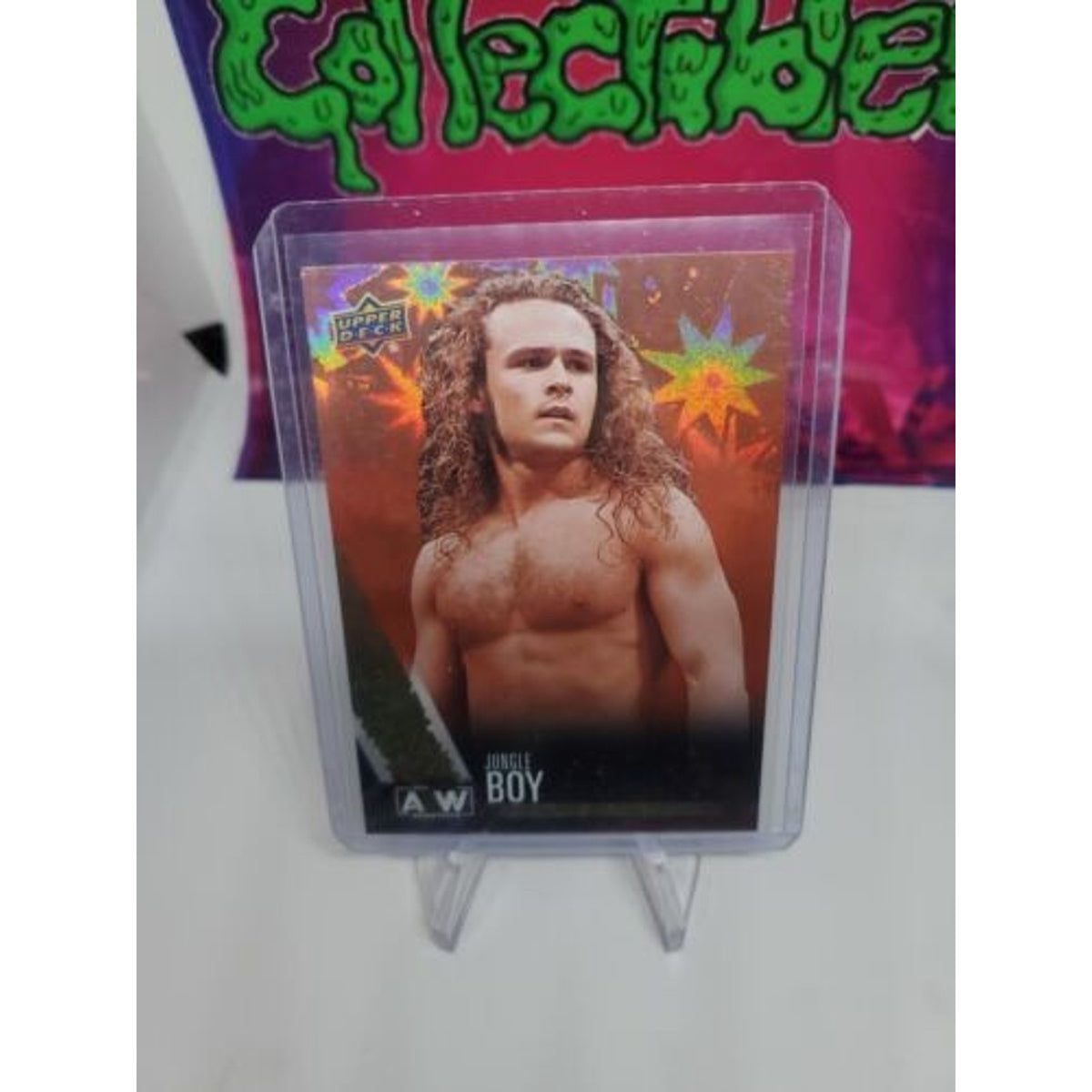 2021 AEW Upper Deck Jungle Boy Dynamite Parallel