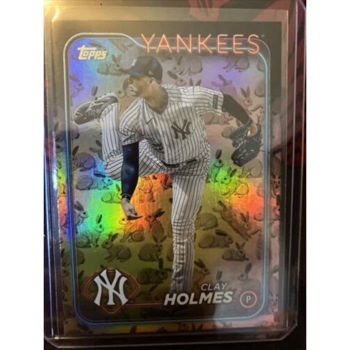 2024 Topps Series 1 Clay Holmes Easter Rabbit New York Yankees Pack Fresh New