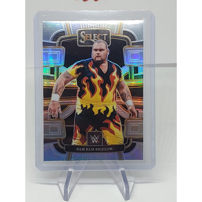 BAM BAM BIGELOW 2024 WWE Panini Select CONCOURSE SILVER PRIZM #99