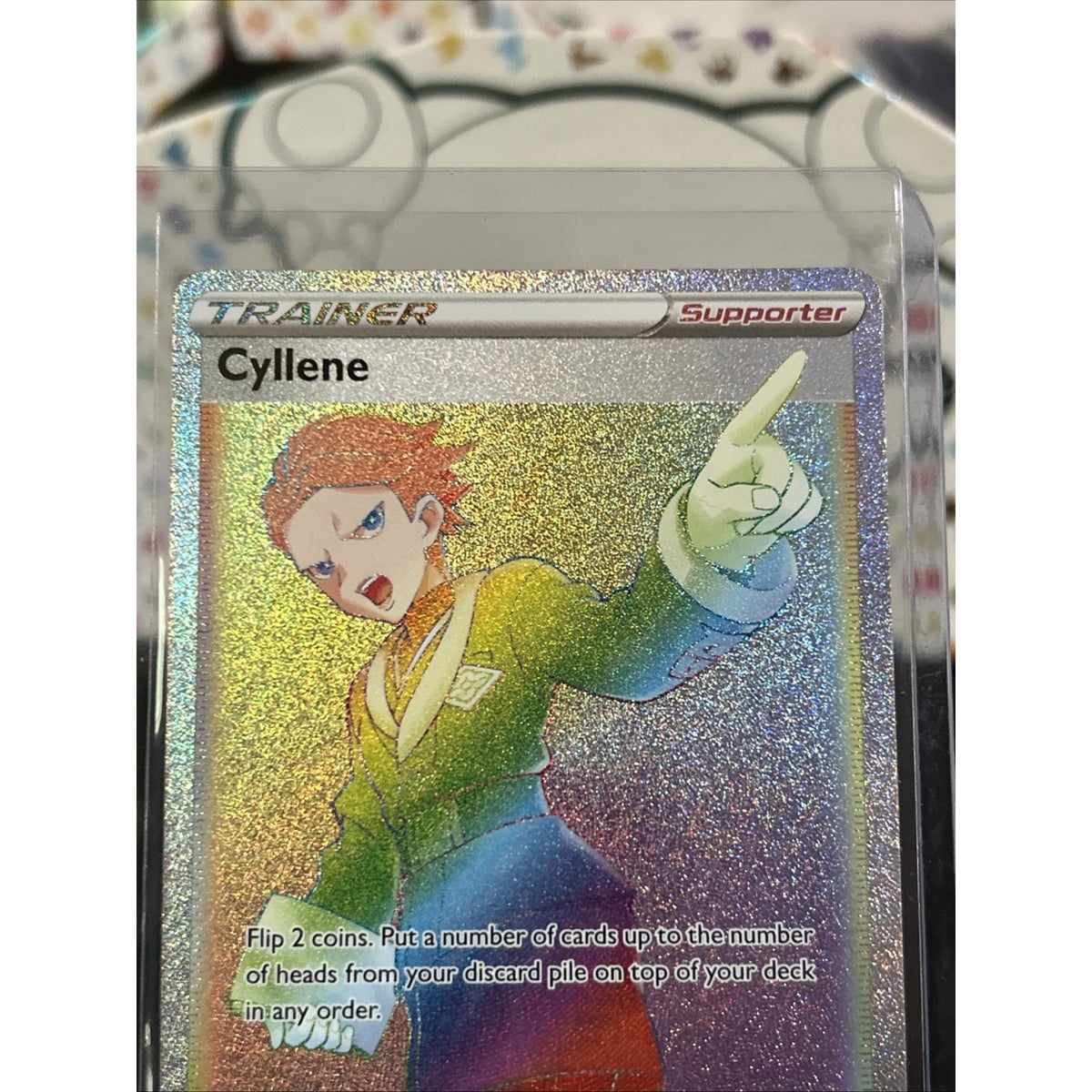 Pokémon TCG Cyllene Sword & Shield - Astral Radiance 201/189 Holo Secret Rare