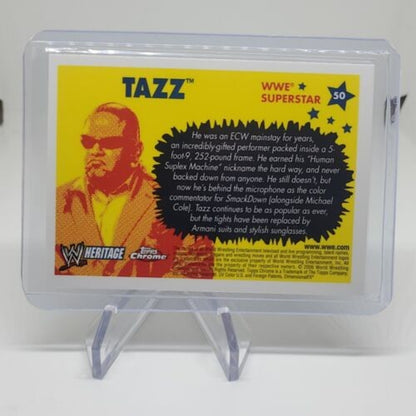 WWE Wrestling 2006 Topps Heritage Chrome g #50 Tazz