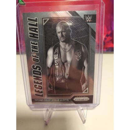 2023 Panini WWE Prizm Legends Of The Hall “Stone Cold” Steve Austin No. 12