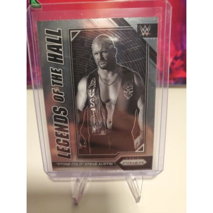 2023 Panini WWE Prizm Legends Of The Hall “Stone Cold” Steve Austin No. 12