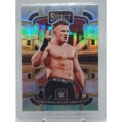 2024 Panini Select WWE Channing "Stacks" Lorenzo Concourse Silver #77