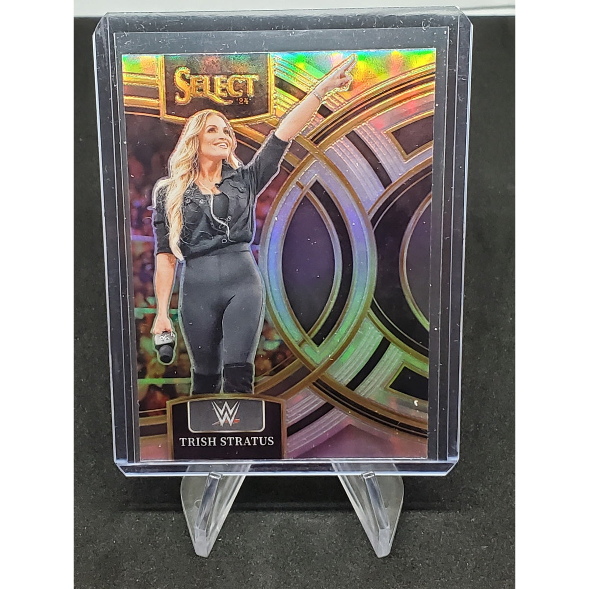 Trish Stratus 2024 Panini Select WWE Premier Level #128 Silver