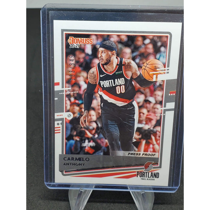 2020-21 Panini Donruss - Carmelo Anthony #111 Press Proof Silver /349