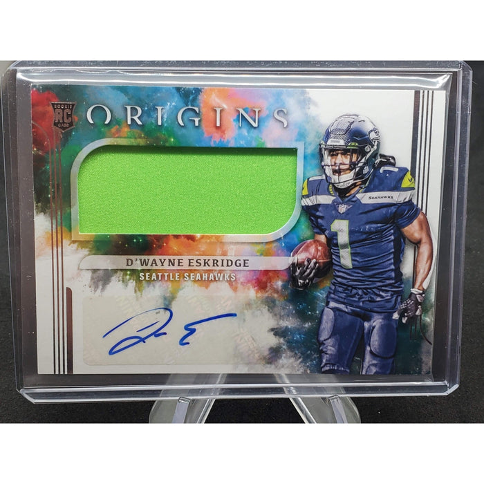 2021 Panini Origins - Rookie Jumbo Jersey Autographs D'Wayne Eskridge #175 (AU,