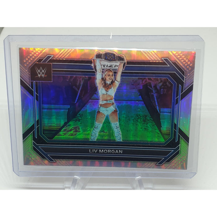 Liv Morgan 2023 Panini Prizm WWE Silver Prizm #15 – Raw Superstar