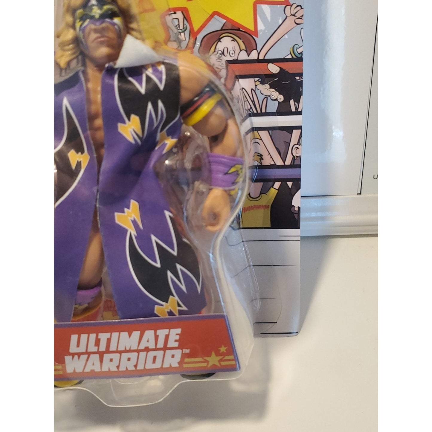 2021 WWE Superstars: ULTIMATE WARRIOR 6" Action Figure w/Entrance Duster