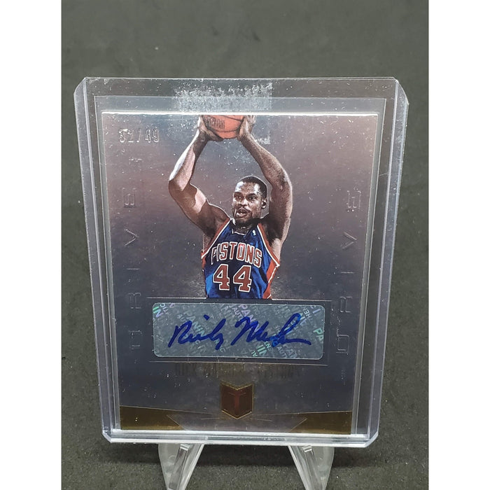 2012-13 Panini Momentum - Autographs Rick Mahorn #49 Drive /49 (AU)