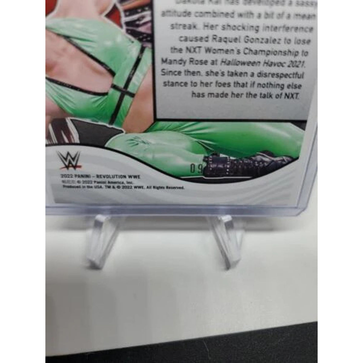 2022 Panini Revolution WWE Dakota Kai #23 Angular ##/199 NXT AEW