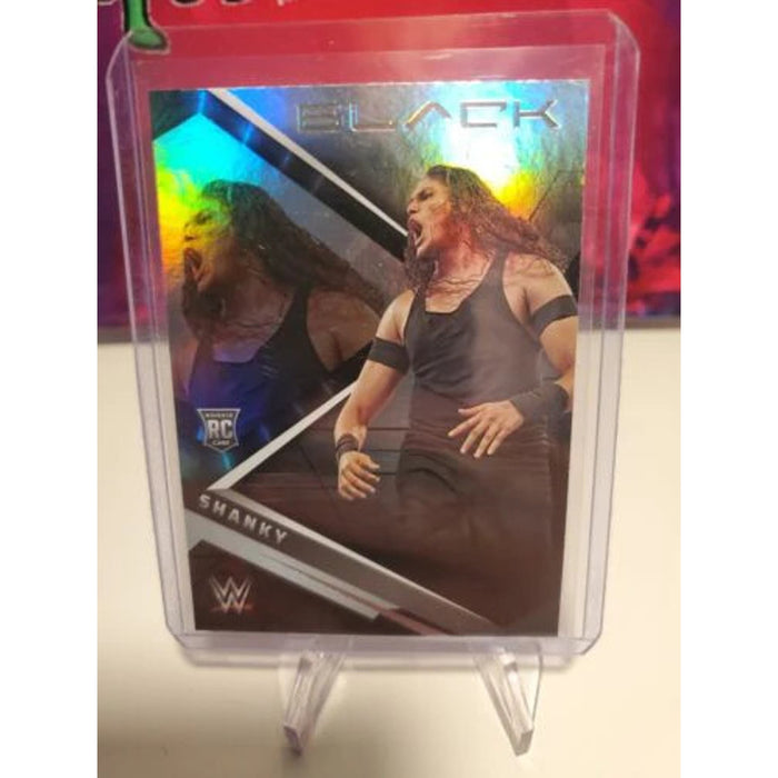 Shanky 2022 Panini Chronicles WWE Black Rookie RC #219
