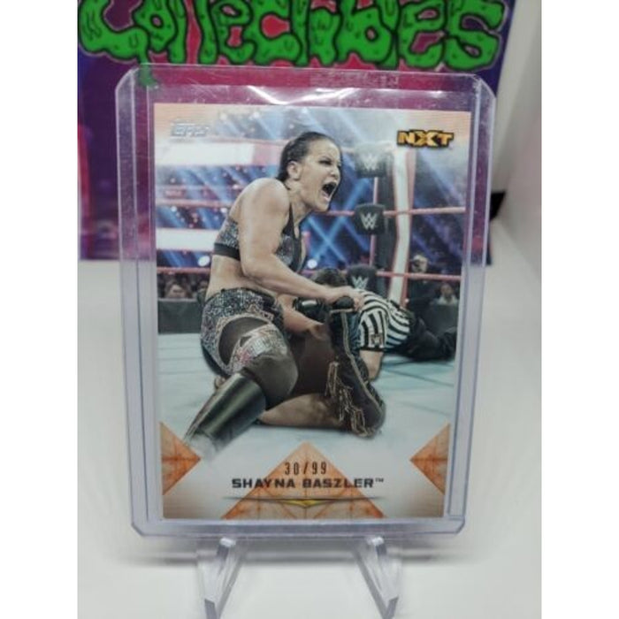 2020 TOPPS WWE UNDISPUTED SHAYNA BASZLER NXT ORANGE #ed #/99