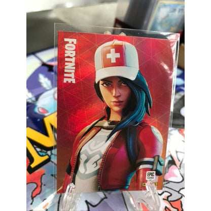 Holo Rare Card Fortnite Series 2 REMEDY #90 PACK FRESH BRAND NEW