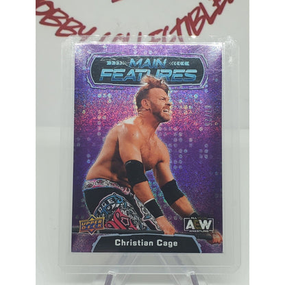 2022 Upper Deck AEW All Elite Wrestling - Main Features Christian Cage #MF-12...