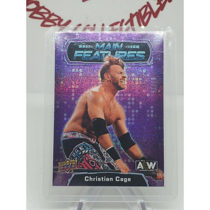 2022 Upper Deck AEW All Elite Wrestling - Main Features Christian Cage #MF-12...