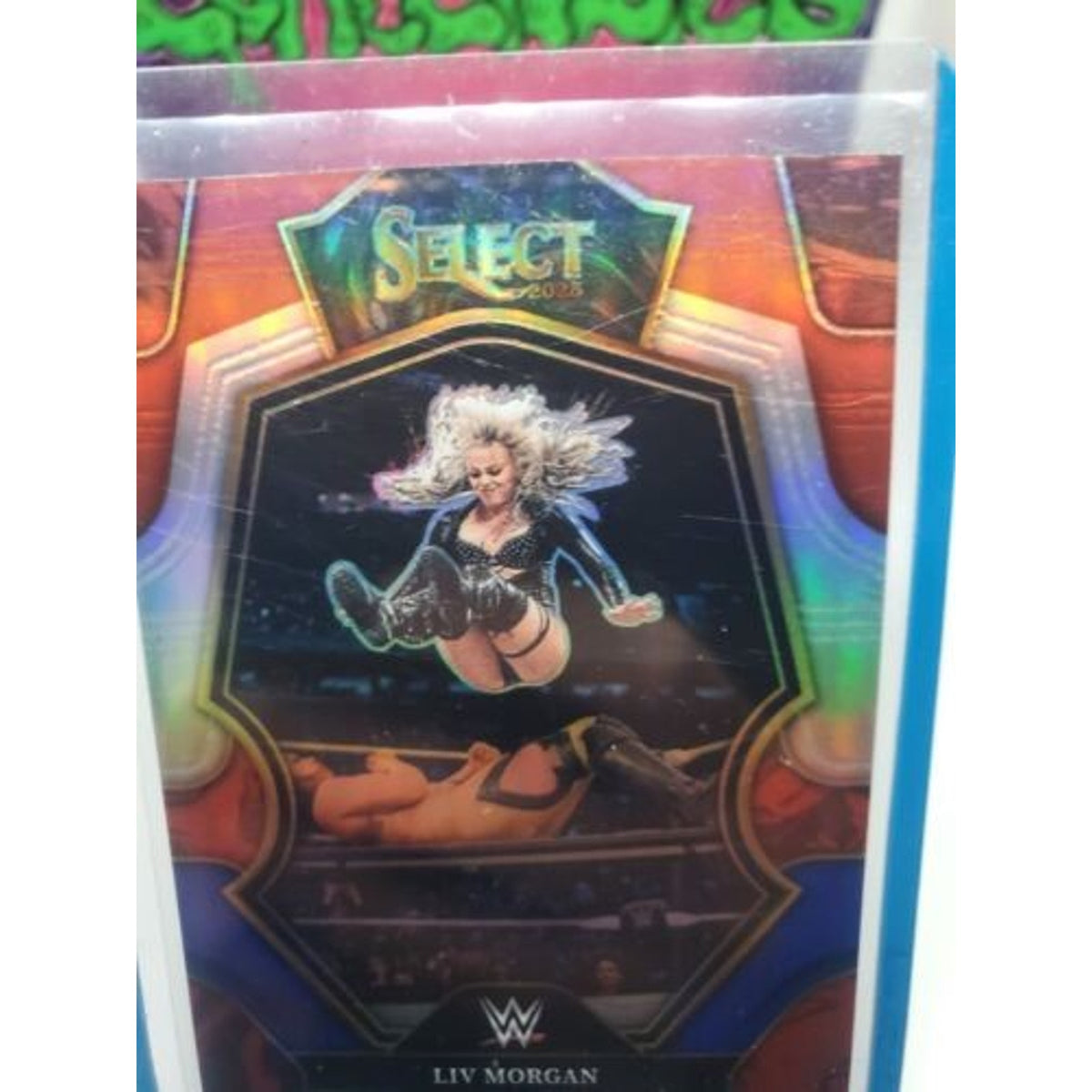 2023 #193 Liv Morgan Panini Select WWE SmackDown Premier Level Silver Prizm