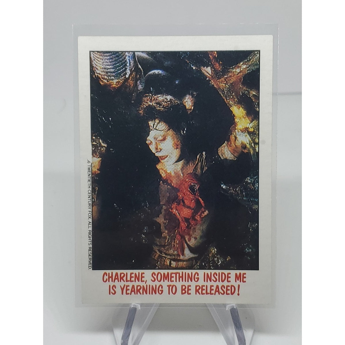 1988 TOPPS *FRIGHT FLICKS* CARD #62 NM