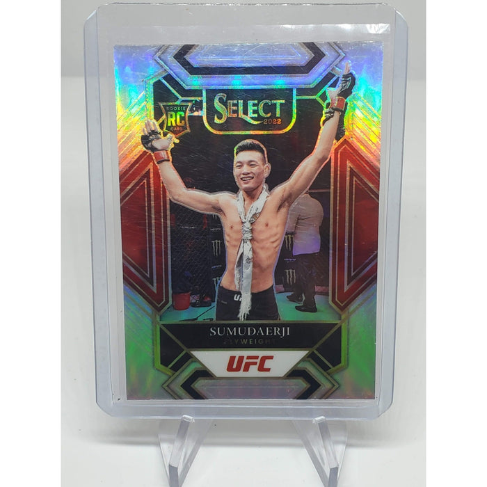 2022 Panini Select UFC #359 Mudaerji Su Mezzanine Silver Prizm