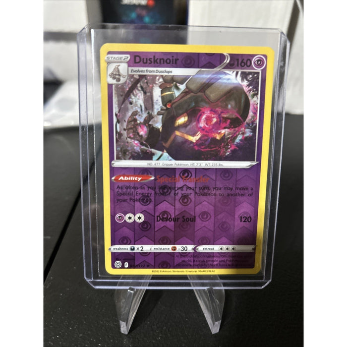 Pokemon TCG Dusknoir Sword & Shield: Brilliant Stars 062/172 Reverse Holo NM/M
