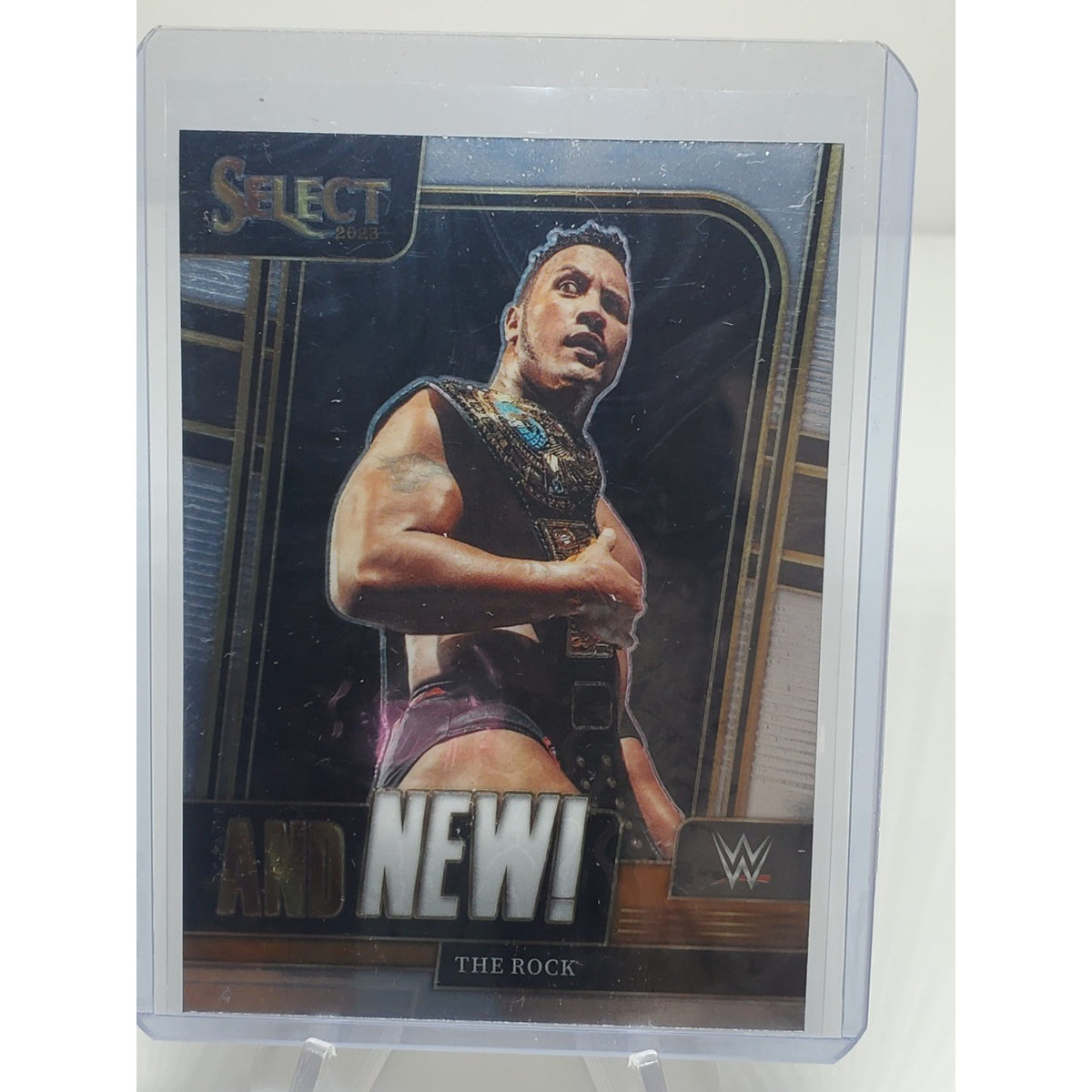 2023 Panini Select WWE - And New! The Rock #3