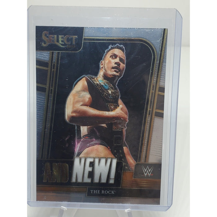 2023 Panini Select WWE - And New! The Rock #3