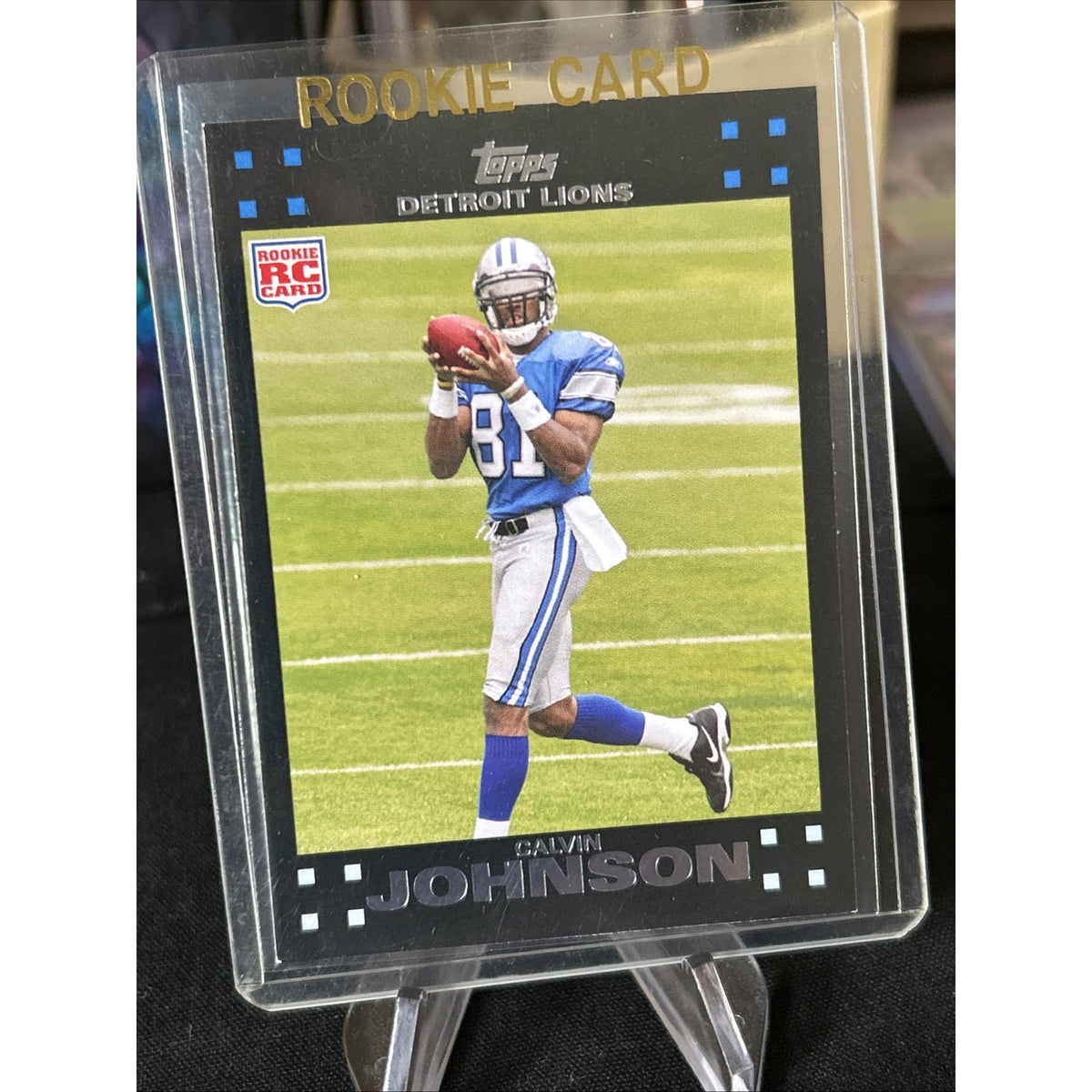 2007 Topps Calvin Johnson Rookie Card