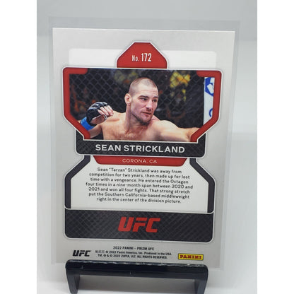 2022 Panini Prizm UFC - Sean Strickland #172 (RC)