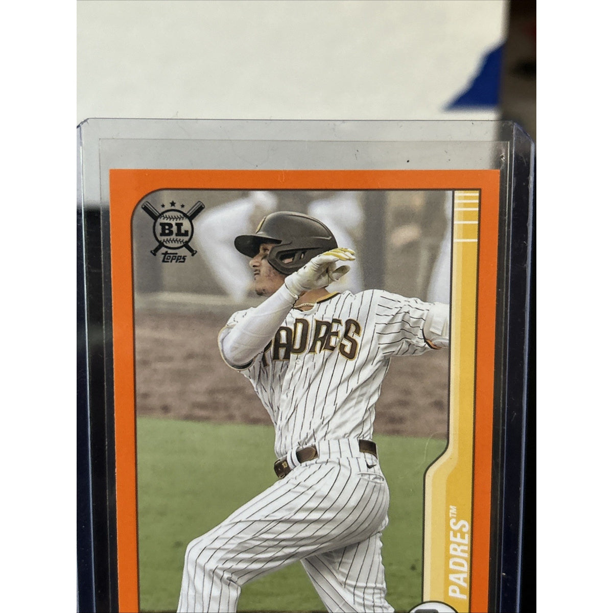2021 Topps Big League - Orange Parallel #55 Manny Machado - San Diego Padres