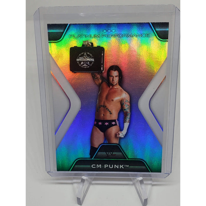 2010 Topps Platinum Performance WWE CM Punk
