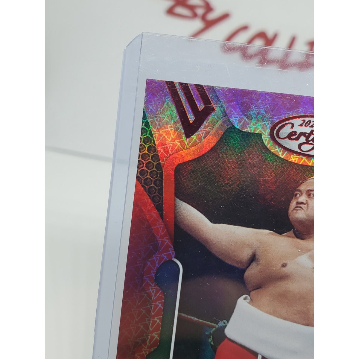 2022 Panini WWE Chronicles Red Certified Parallel Yokozuna /199 Legends