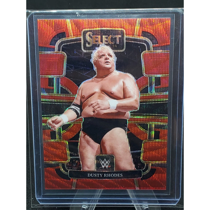 2024 Panini Select WWE Dusty Rhodes /99 Red Wave Prizm Concourse #1