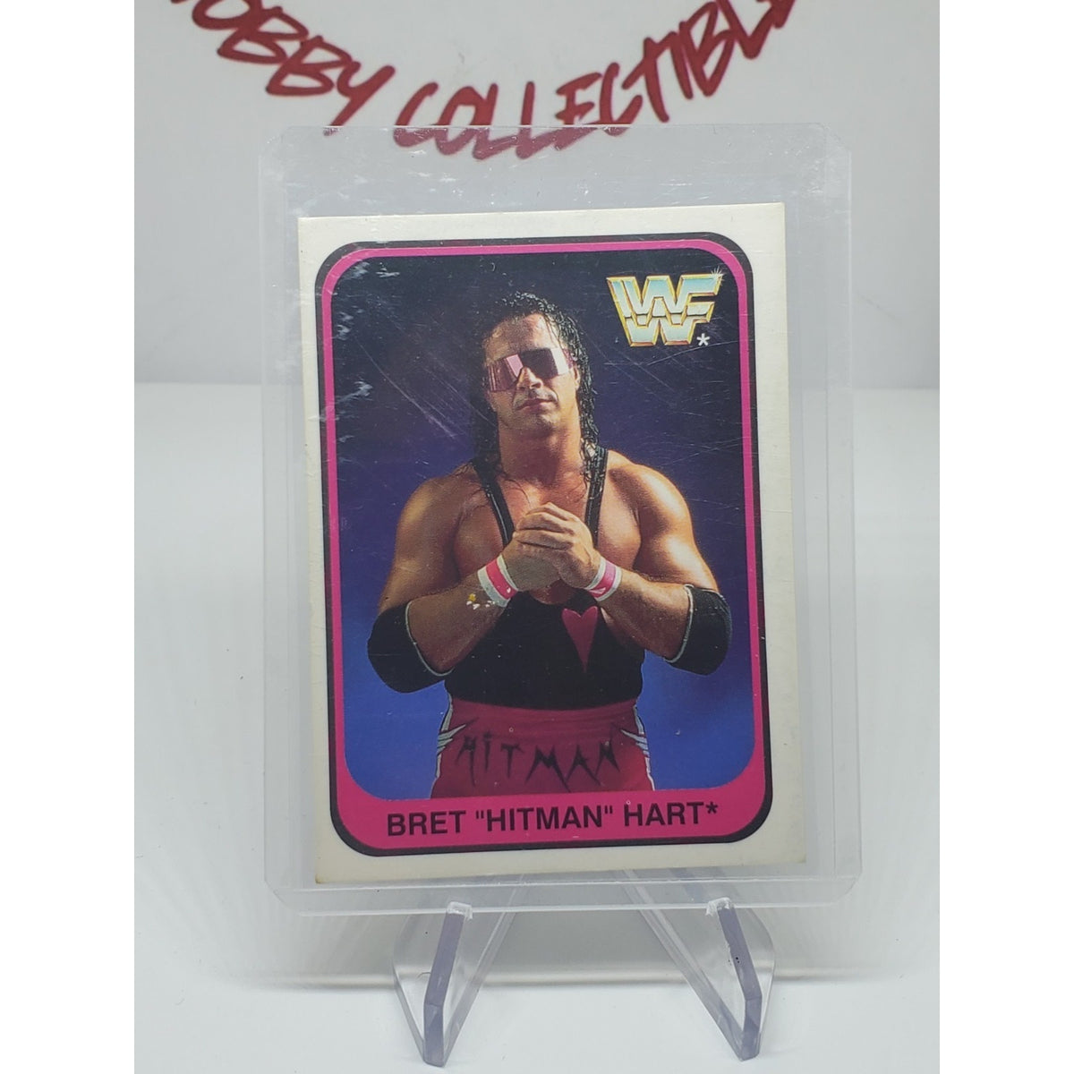 1991 Merlin WWF - Bret Hart #122 Italian