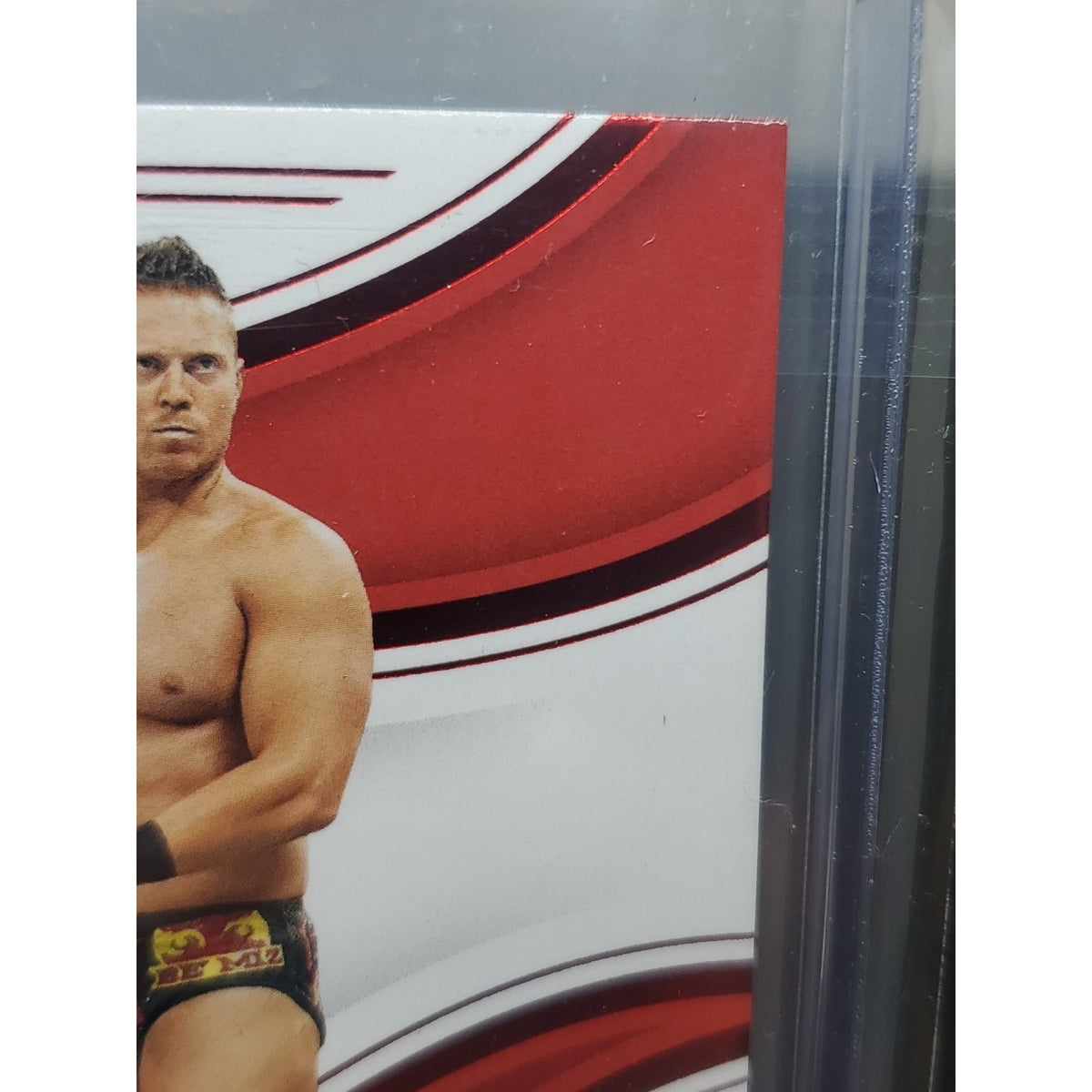 2023 Panini Immaculate Collection WWE The Miz #98 Red Parallel /35