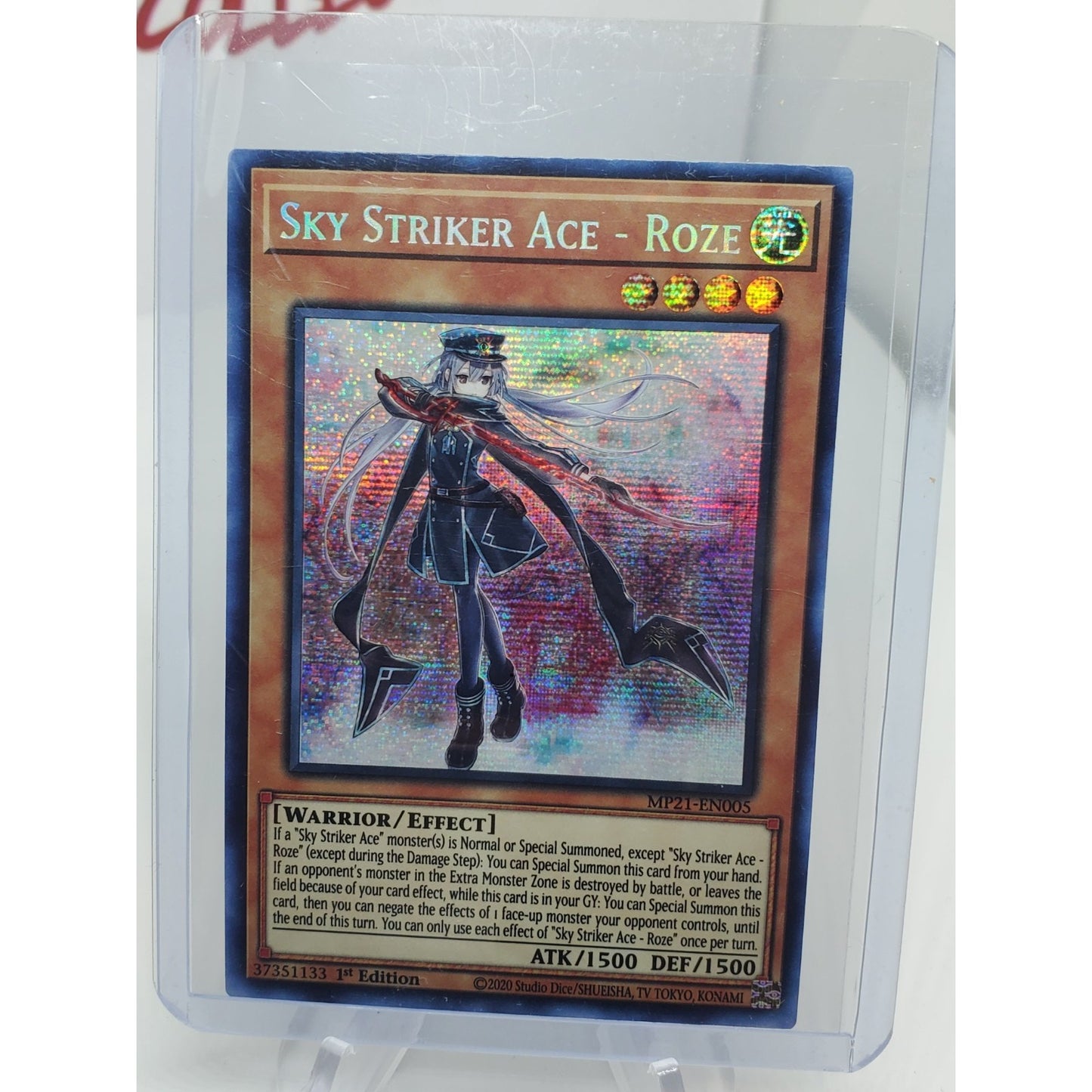 Sky Striker Ace - Roze (Quarter Century Secret Rare) RA04-EN031 Quarter Century