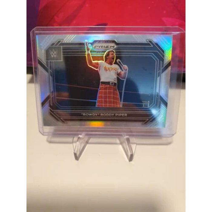 2023 Rowdy Roddy Piper Panini WWE Prizm Silver Prizm No. 19