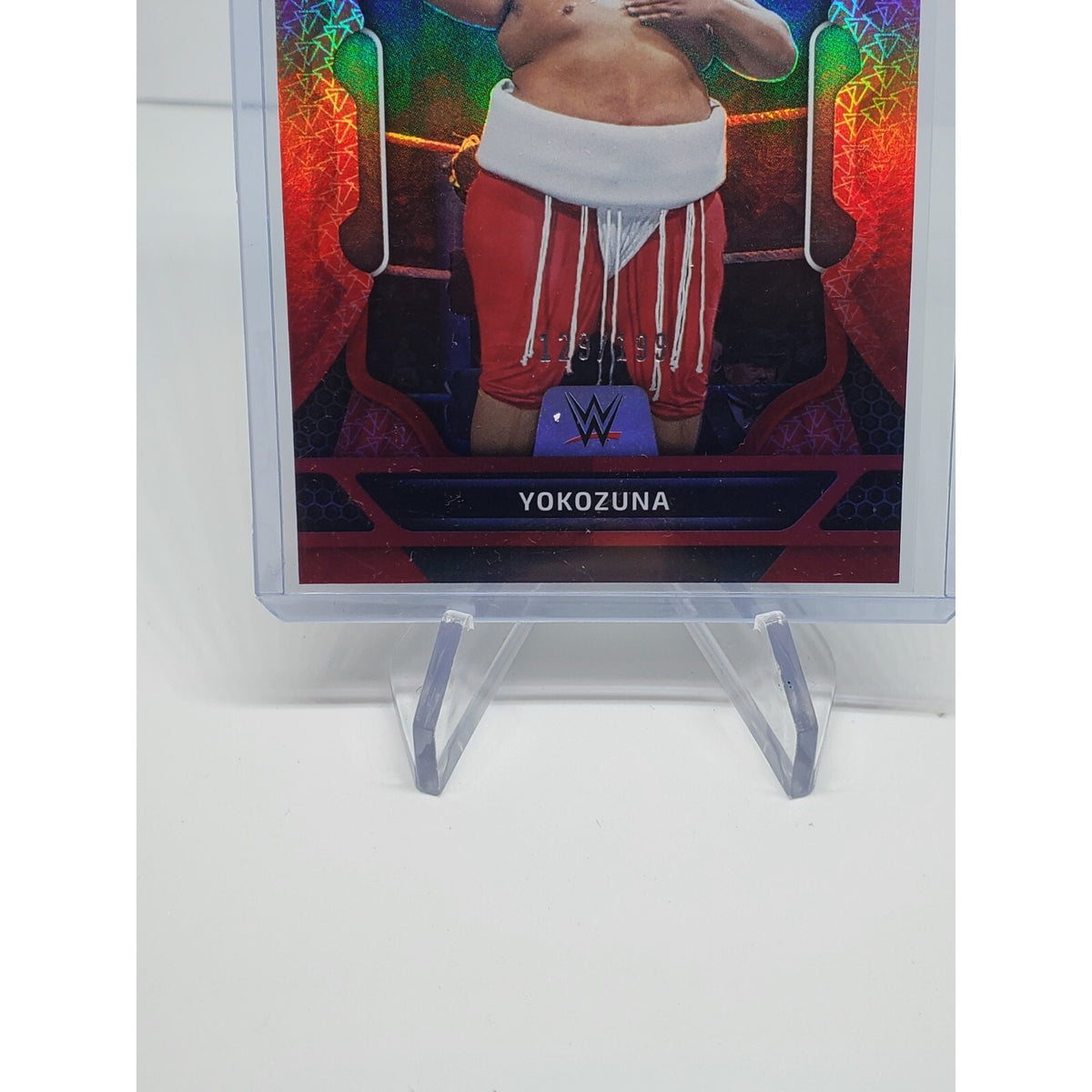 2022 Panini WWE Chronicles Red Certified Parallel Yokozuna /199 Legends
