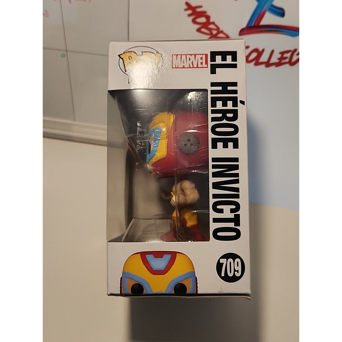 Marvel Luchadores El Heroe Invicto Iron Man Funko POP Vinyl Figure #709